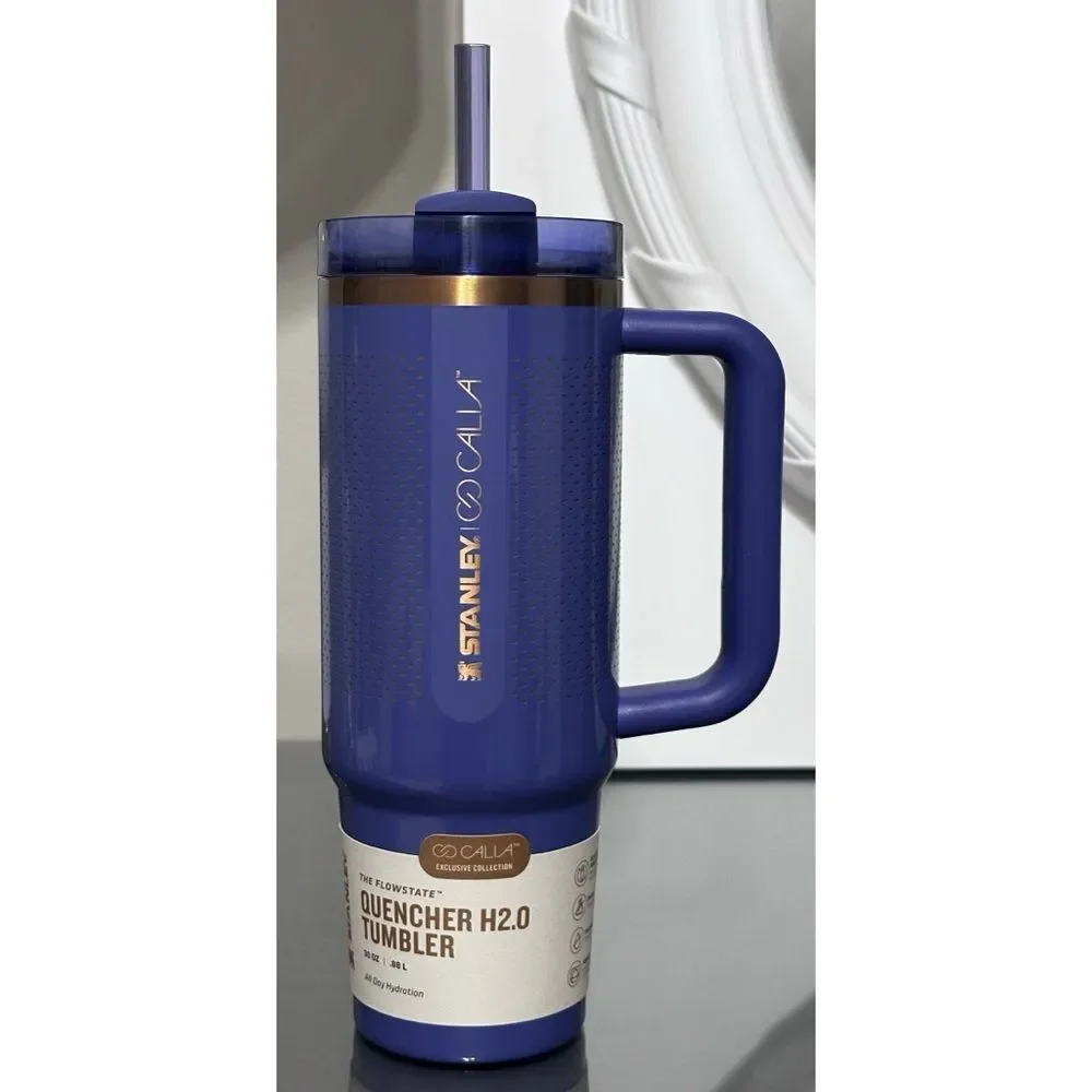 Stanley X‎ CALIA Quencher H2.0 FlowState 30oz Tumbler, SKIPPER BLUE - Picture 2 of 5